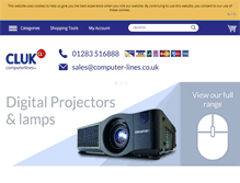 Tablet Screenshot of computer-lines.co.uk
